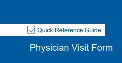 Physician Visit Form